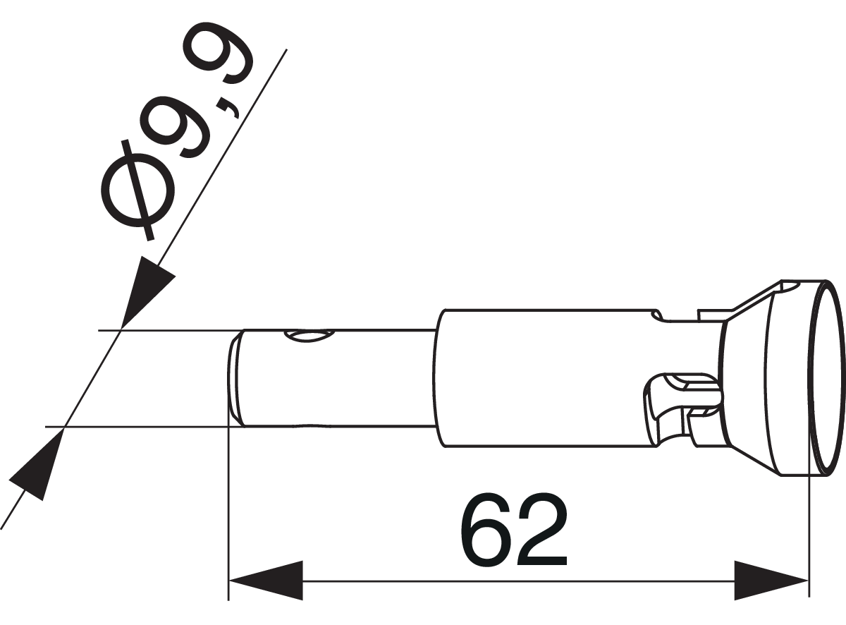 Hautau 250 Kupplungstrichter Schwarz 125078